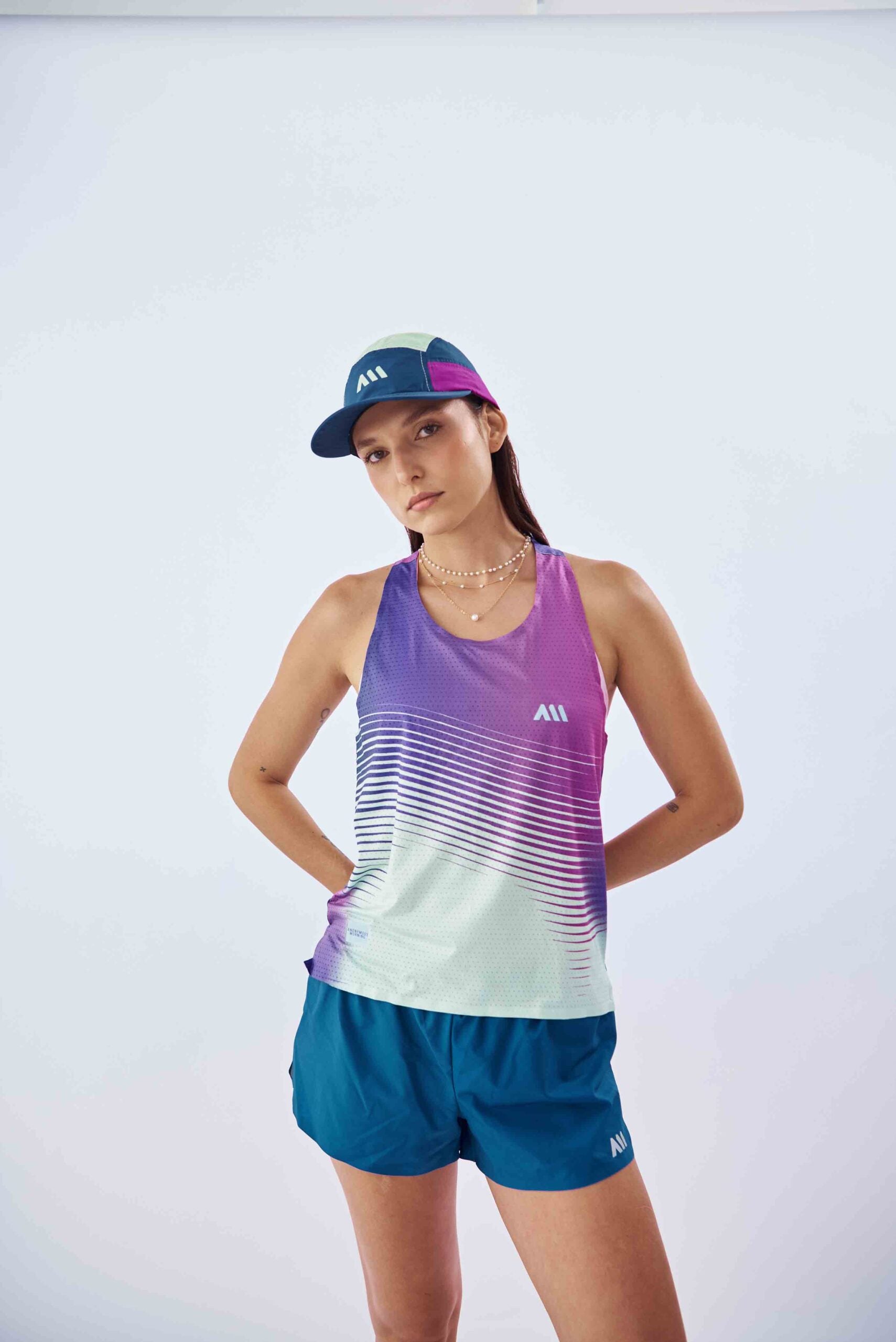 Camisilla Running Mujer Anonymus Morning Speed Vest