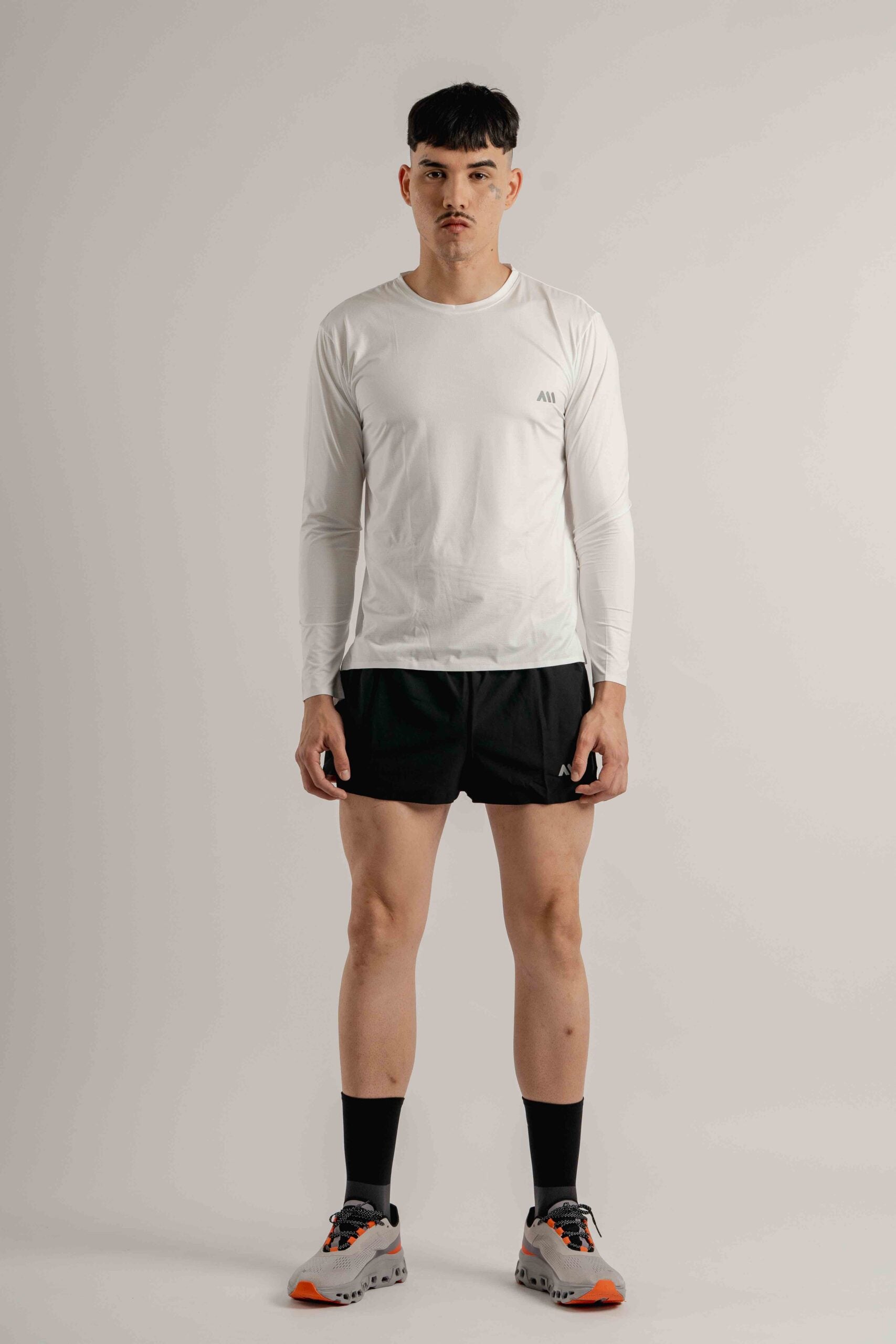 Camiseta Running Manga Larga Hombre Anonymus Morning Performance