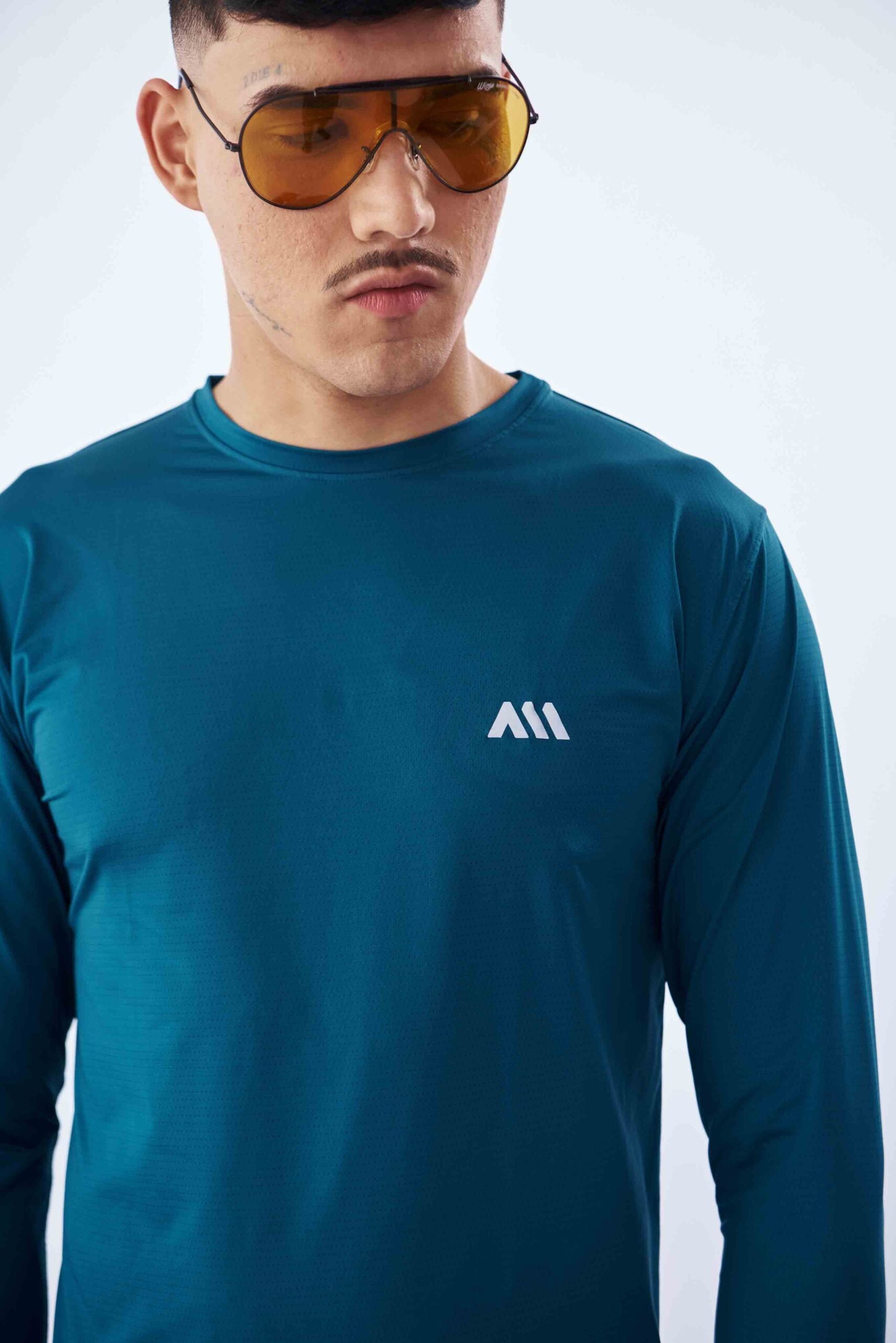 Camiseta Running Manga Larga Hombre Anonymus Morning Performance