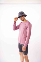 Camiseta Running Manga Larga Hombre Anonymus Morning Performance