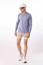 Camiseta Running Manga Larga Hombre Anonymus Morning Performance