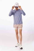 Camiseta Running Manga Larga Hombre Anonymus Morning Performance