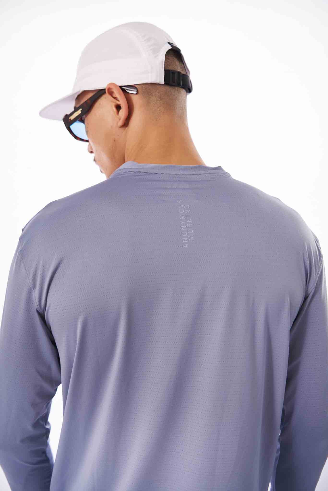 Camiseta Running Manga Larga Hombre Anonymus Morning Performance