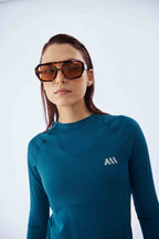 Camiseta Running Manga Larga Mujer Anonymus Morning Performance