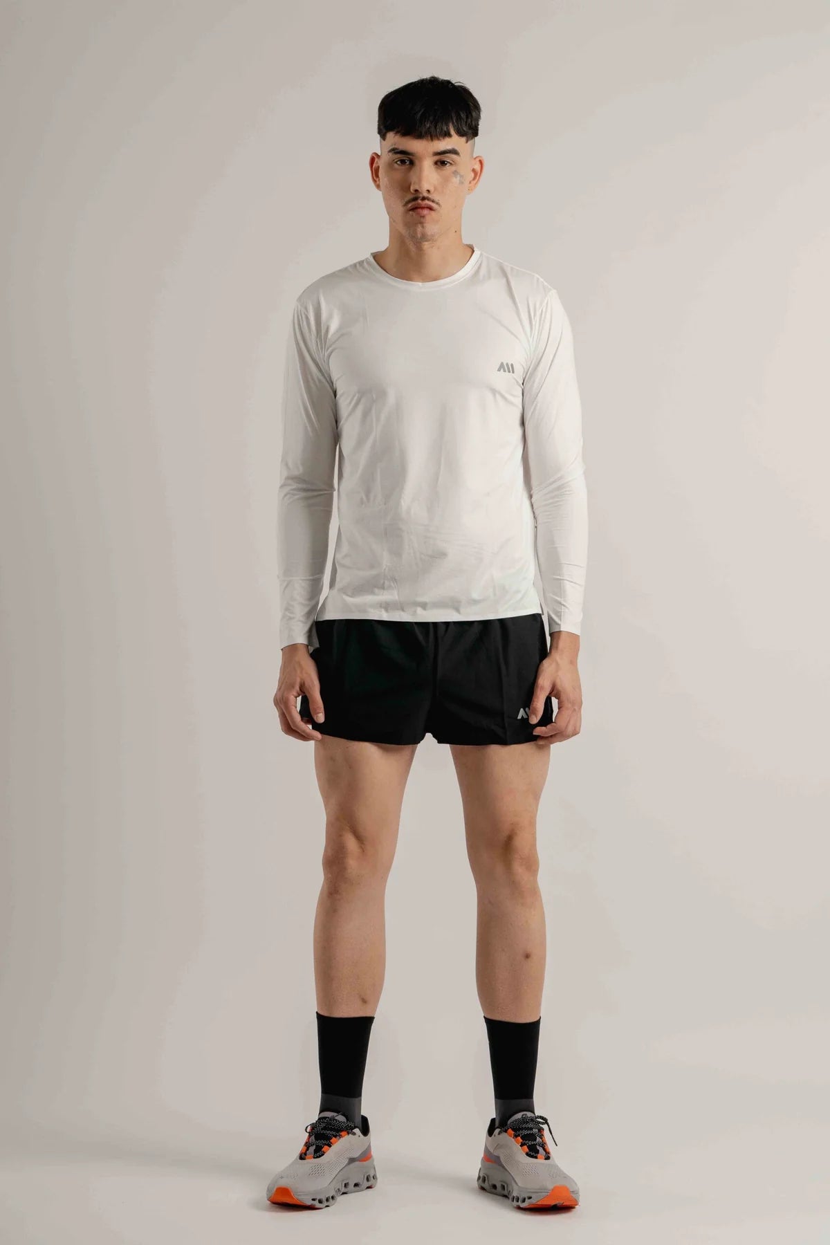 Camiseta Running Manga Larga Hombre Anonymus Morning Performance