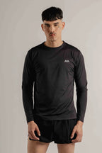 Camiseta Running Manga Larga Hombre Anonymus Morning Performance