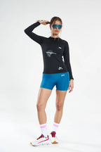 Camiseta Running Manga Larga Mujer Anonymus Morning Performance