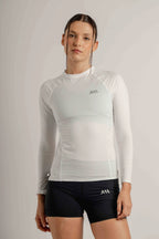 Camiseta Running Manga Larga Mujer Anonymus Morning Performance