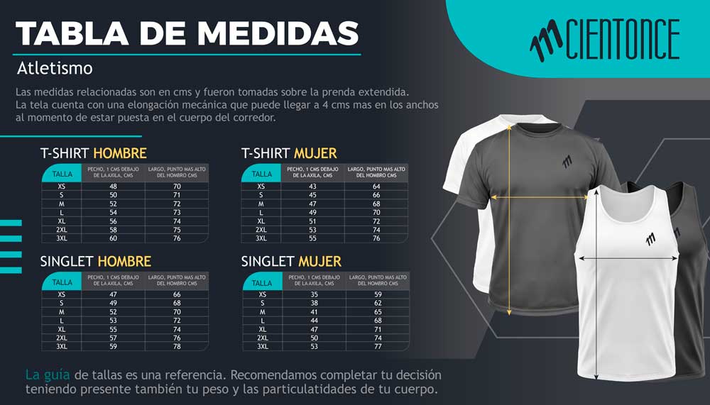 Camiseta Running Mujer Cientonce Tank