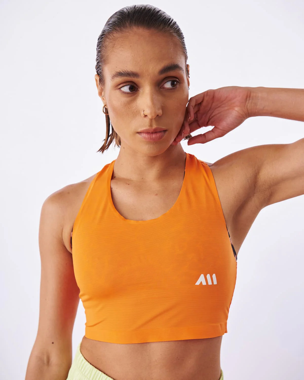 Crop Top running Mujer Anonymus Morning Speed