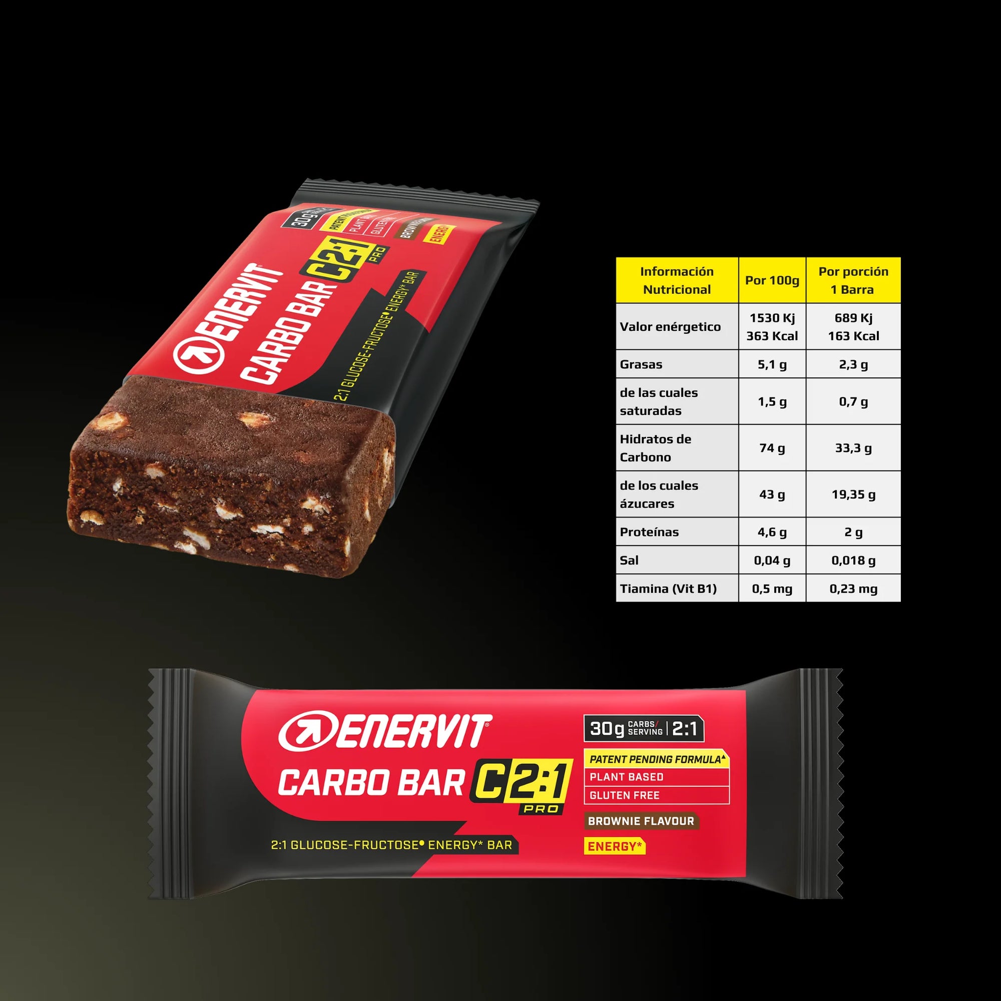 Carbo Bar C2:1 PRO Enervit Brownie