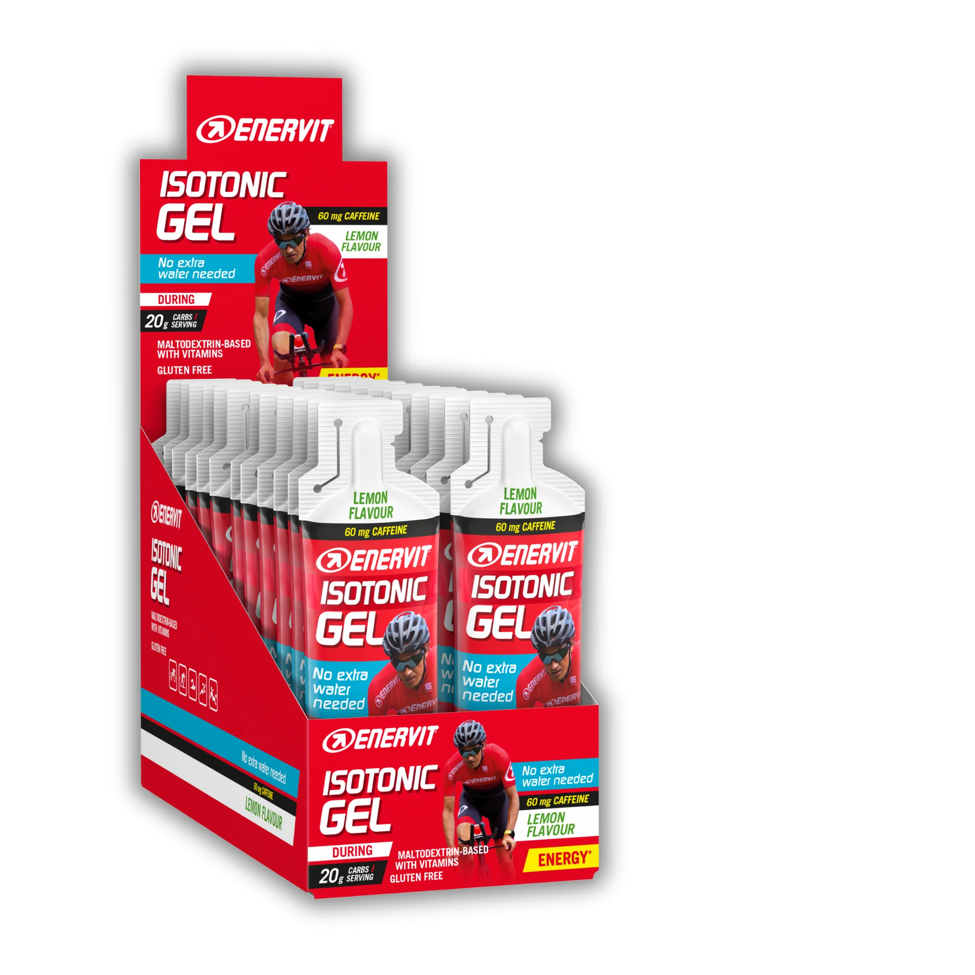 Gel Isotonic Enervit Lemon con Cafeína