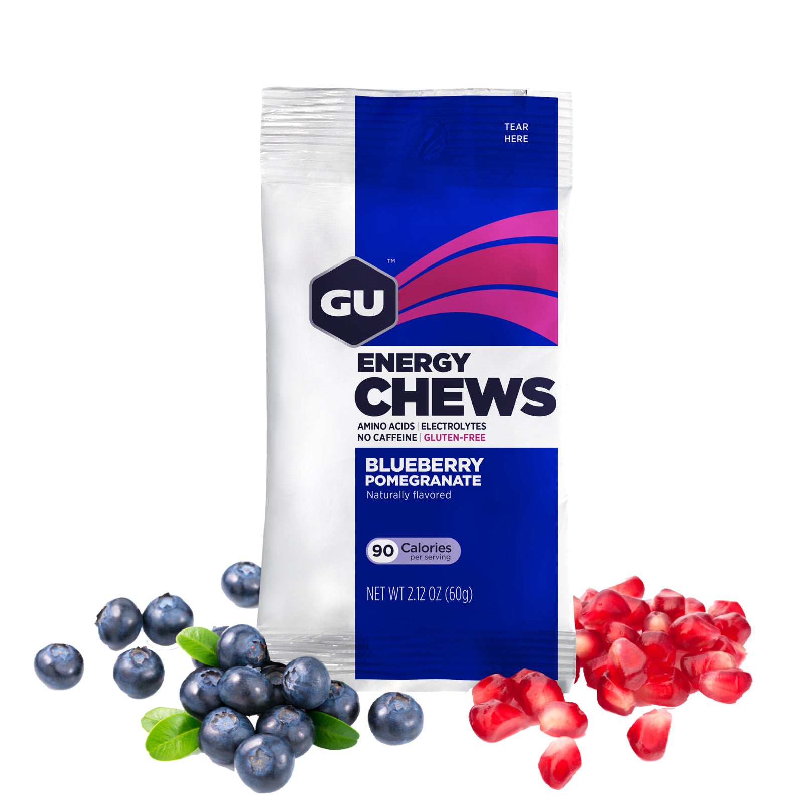 Gomas Energéticas GU Blueberry Pomegranate