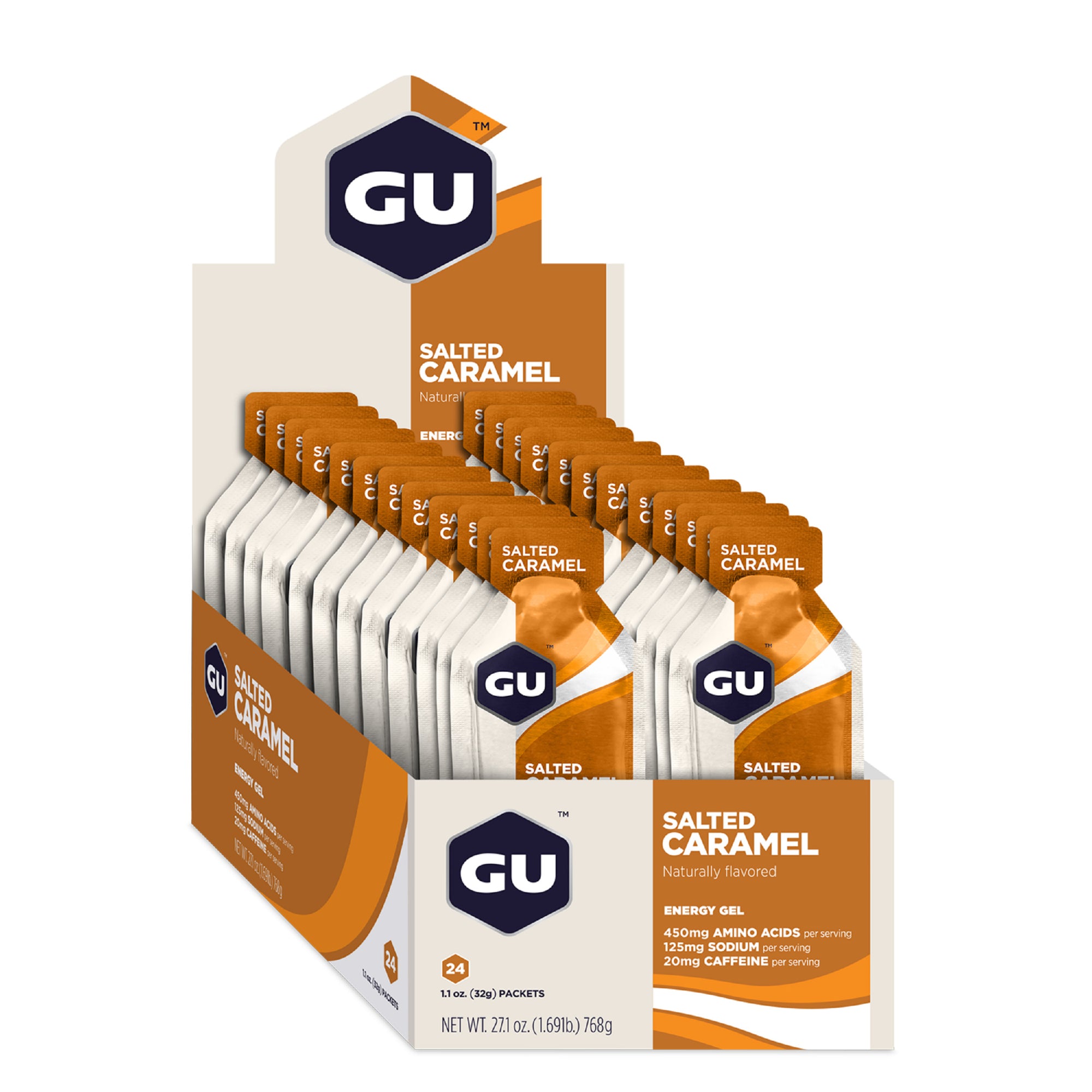 Gel Energético GU Salted Caramel + Cafeína