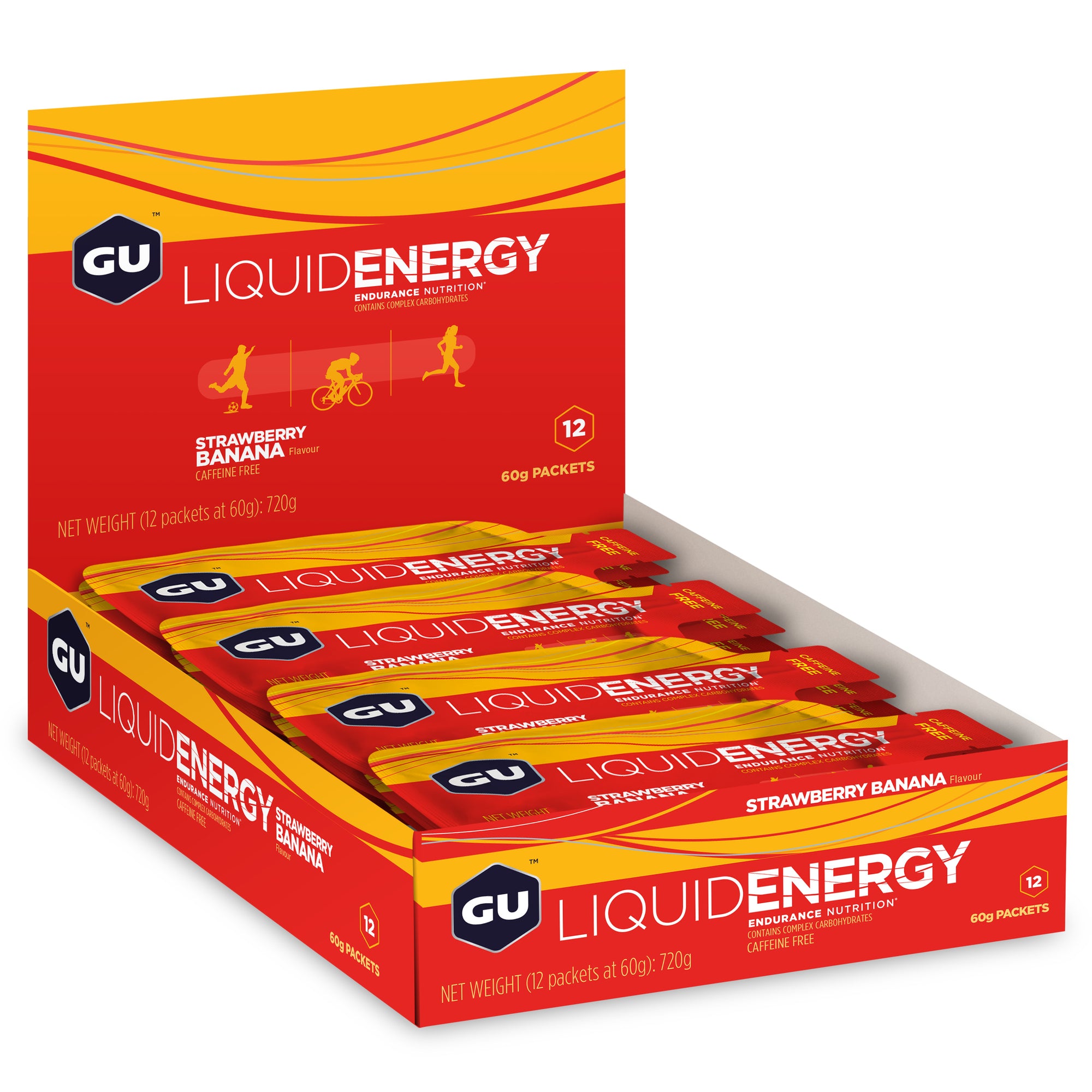 Gel Energético Líquido GU Strawberry Banana