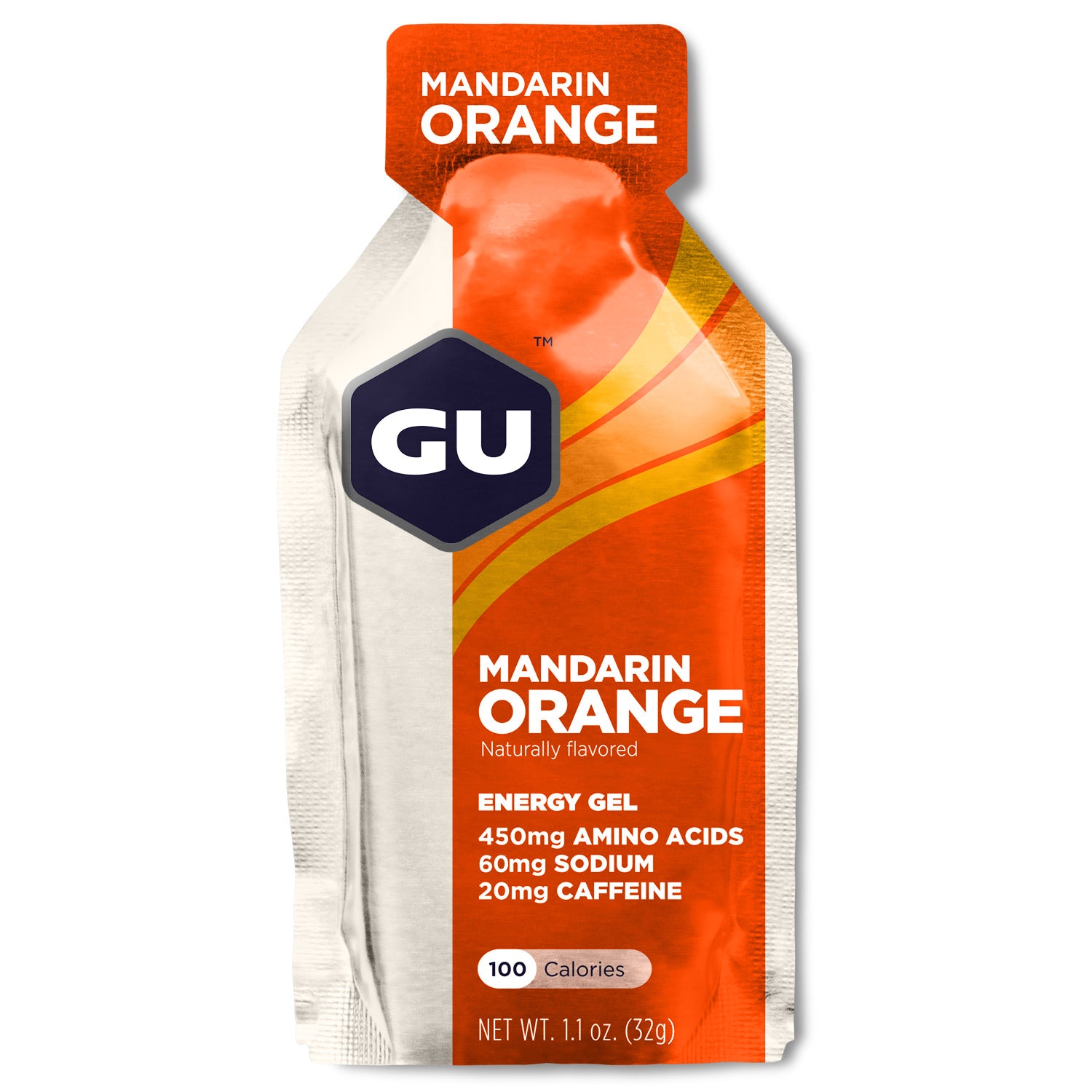 Gel Energético GU Mandarine Orange + Cafeína