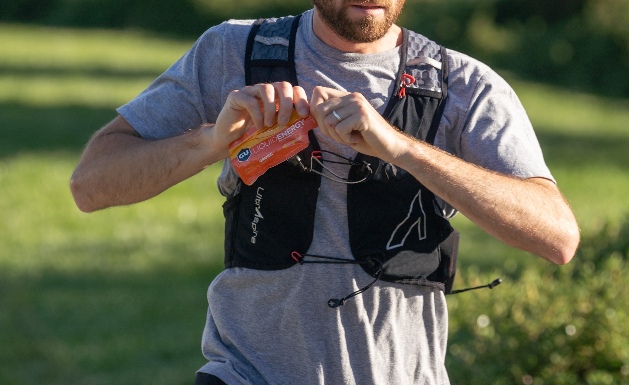 Gel Energético Líquido GU Orange con Cafeína