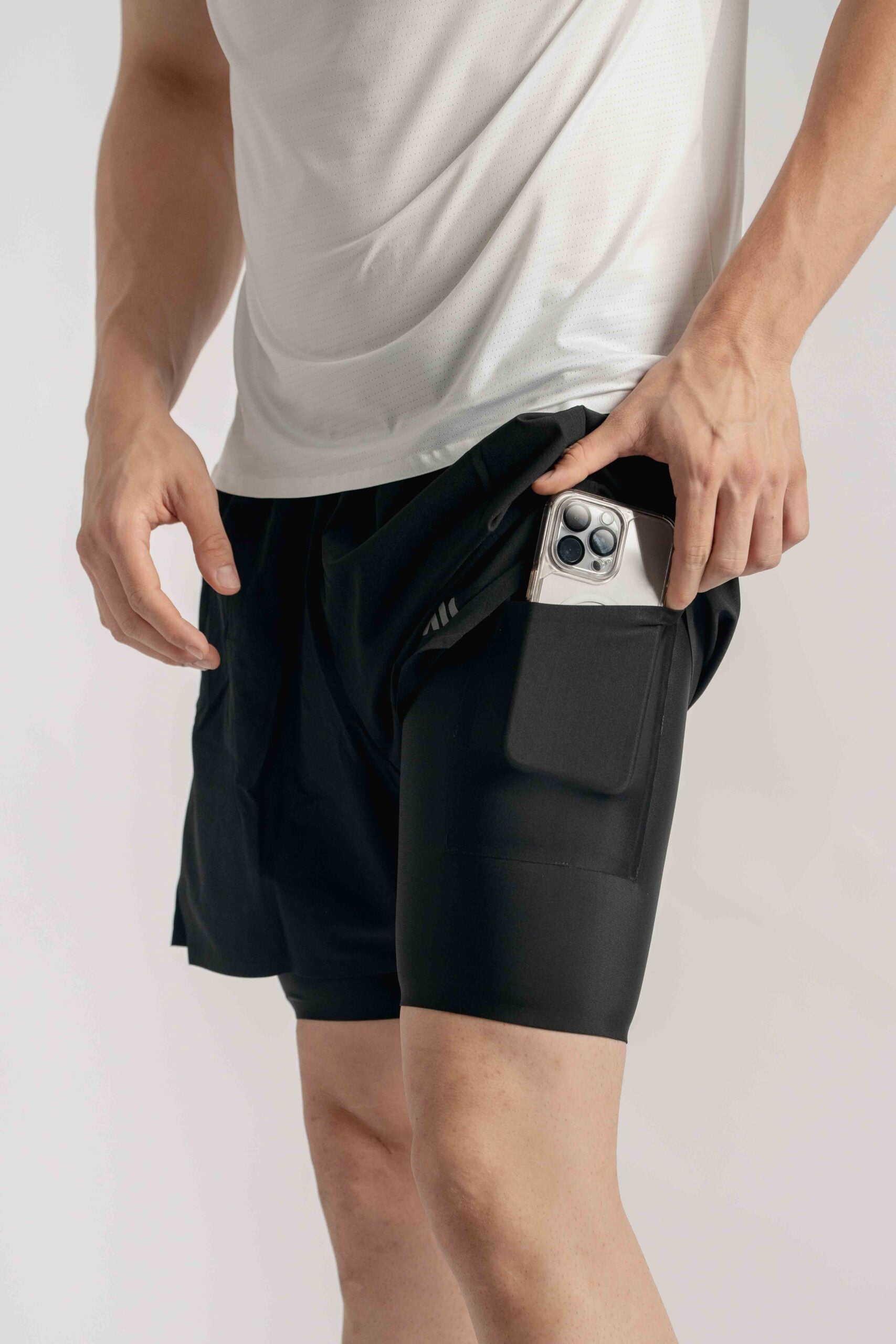 Pantaloneta Running Hombre Anonymus Morning Performance